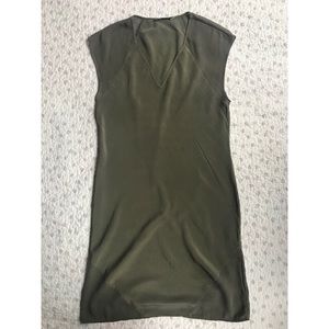 T by Alexander Wang Silk Sheath Dress